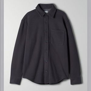 ARITIZIA cozy fleece mega shirt jacket